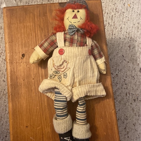 Hand made Raggedy Ann and Andy  bean dolls T3 - Picture 2 of 8